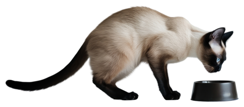 PNG  Siamese cat siamese animal mammal.