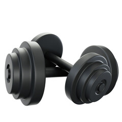 Dumbbell 3d icon sports