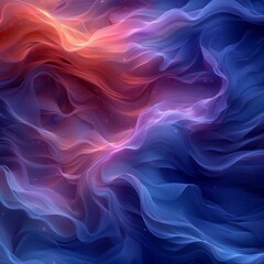 Fototapeta premium Colorful Abstract Art, Psychedelic Paint Swirls