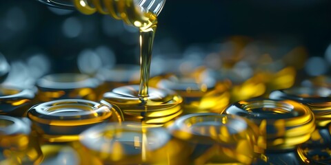 Improving Car Engine Durability and Efficiency with Motor Oil Lubrication. Concept Automotive Engineering, Motor Oil Technology, Engine Efficiency, Lubrication Systems, Durability Measures