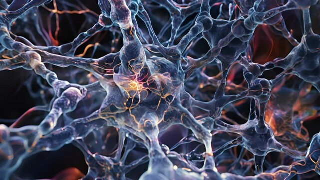 An animation of the unique threedimensional arrangement of microfilaments intermediate filaments and microtubules in the cytoskeleton.