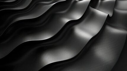 Obraz premium The image is a black and white photo of a wave