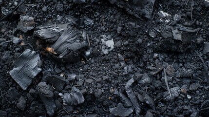 Fototapeta premium Cremation ashes close-up, funeral ceremony, religious rituals, solitary