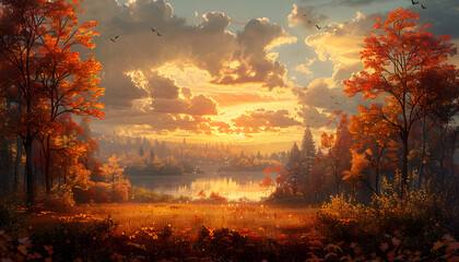 Fototapeta premium landscape images