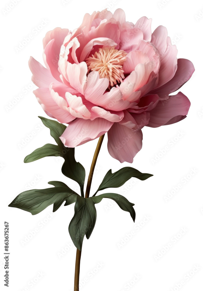 Canvas Prints PNG Peony flower blossom plant rose.