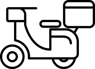 Restaurant Line Icon Element