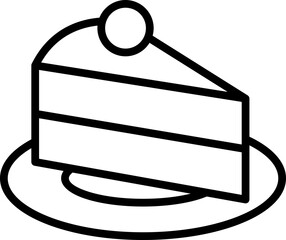 Restaurant Line Icon Element