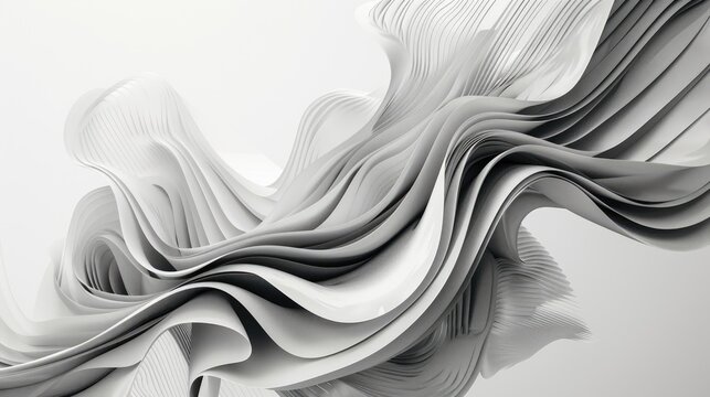 An attractive artistic representation of abstract lines