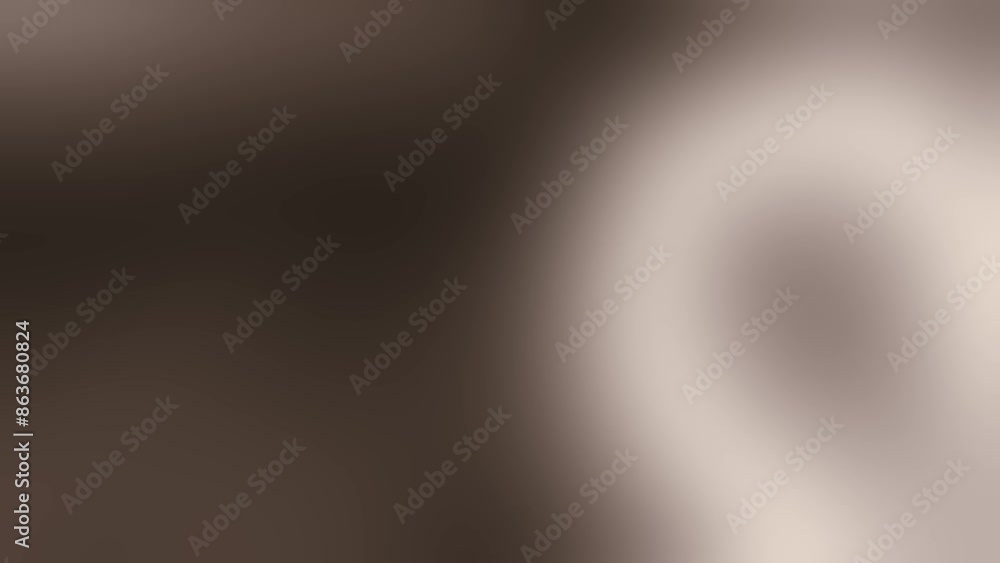 Poster Dark brown warm neutral abstract gradient color changing backgorund animation