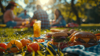 As the sun sets, the warm glow of lanterns and candles enhances the cozy evening