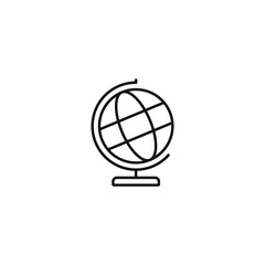 Globe icon vector. EPS 10 editable vector
