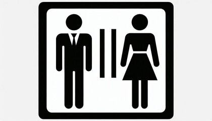 Man women Toilet bathroom