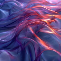 Obraz premium Artistic Abstract Cloth Texture with Pink and Purple Colors