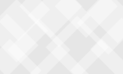 White and gray geometric glossy square technology background. Seamless white geometric banner concept vector background.  cover, poster, brochure, banner, wallpaper design.