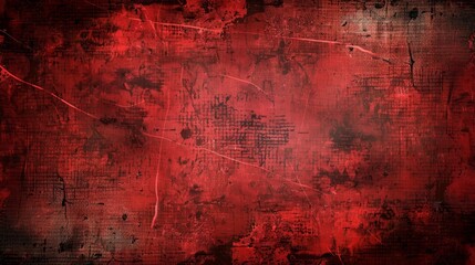Obraz premium Red and Black Grunge Background