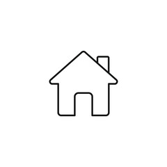 Home icon vector. EPS 10 editable vector