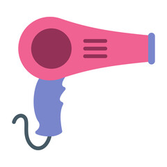 Hair Dryer flat icon