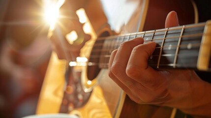 Fototapeta premium Acoustic music player close up. Illustration generated by ai