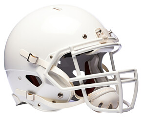 Fototapeta premium PNG White football helme helmet sports white.
