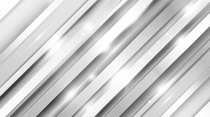 Obraz premium Elegant silver metallic stripes with sparkling effects