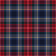 Obraz premium Plaid pattern,Tartan pattern,Check pattern Scottish style of colored lines most perfect design seamless pattern texture for fabric design or wallpaper background,EPS 10.