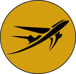 airplane logo design 