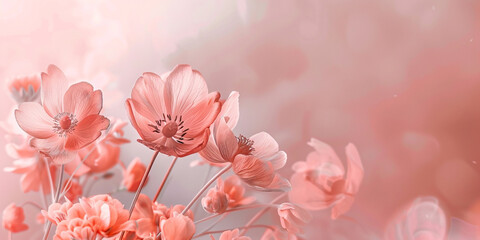 Fototapeta premium Enchanting Garden of Cherry Blossoms 