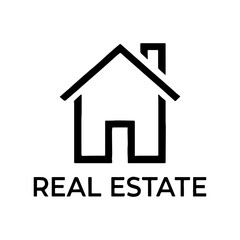 Real estate logo simple