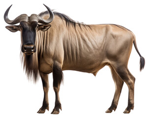 PNG Wildebeest wildebeest livestock wildlife.