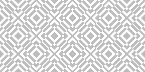 Seamless geometric pattern in grey color