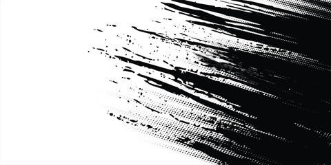 Dots halftone white and blue color pattern gradient grunge texture background. Dots pop art comics sport style vector illustration © ayi