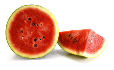 watermelon on white background