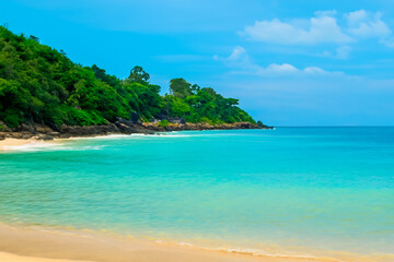 Fototapeta premium island and ocean background