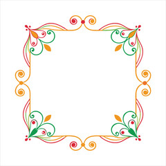 decorative corners and dividers frame