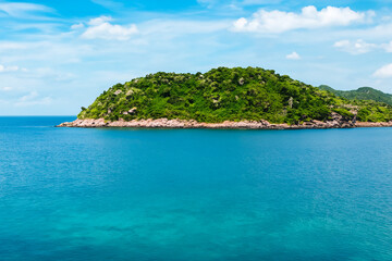 Fototapeta premium island and ocean background