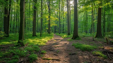 Obraz premium tropical forest landscape