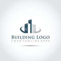 Building Logo Template. Vector Illustrator