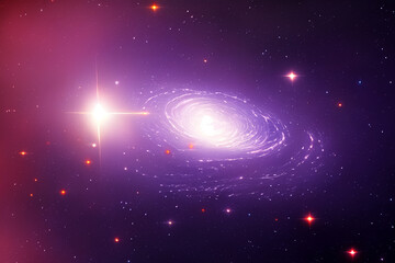 Space Quasar Background