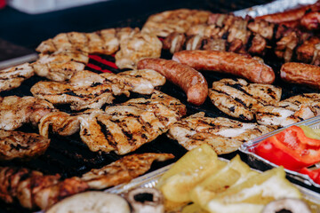 Grill na świezym powietrzu