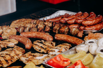 Grill na świezym powietrzu