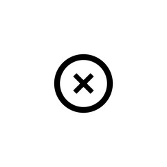 Obraz premium Close Button Icon