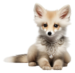 Obraz premium PNG Cute animals jewelry mammal pet.