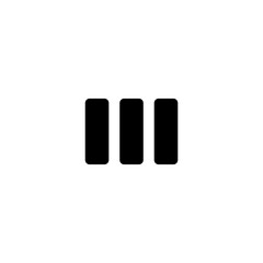 Frame Layout 3x1 Icon
