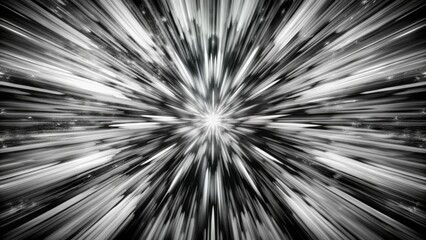 High-contrast black and white abstract grunge brush strokes background with dynamic motion and speed effect vector pattern.