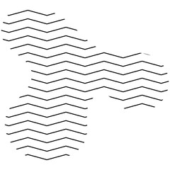  Stripes Blob.Hand-drawn nature texture design in black color. Vector illustration. 