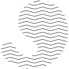  Stripes Blob.Hand-drawn nature texture design in black color. Vector illustration. 