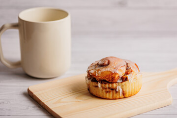 デザートのシナモンロール