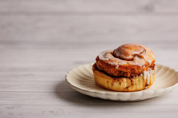 デザートのシナモンロール