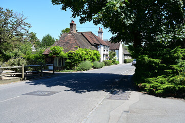 Bramber a country village in West Sussex. 