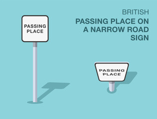 Traffic regulation rules. Isolated British 